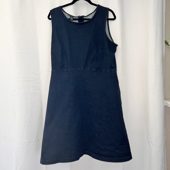 Denim A-Line Dress with Pockets Size 18W - Picture 5 of 5